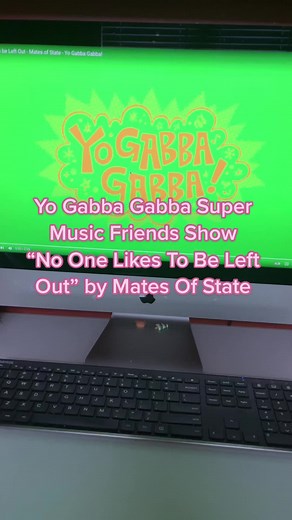 Yo Gabba Gabba Super Music Friends Show “No One Likes To Be Left Out” by Mates of State