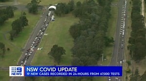 12K views · 63 reactions | COVID UPDATE | NSW has recorded 19 new cases of COVID-19 to 8pm yesterday. A staggering 67,000 people were tested for the virus in the 24-hour reporting period as the number of exposure sites around Sydney continues to grow. 17 of today's cases have been linked to existing cases with two still under investigation. | NBN Television | Facebook