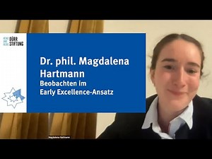 Beobachten im Early Excellence-Ansatz (Dr.in phil. Magdalena Hartmann, 11/2023)