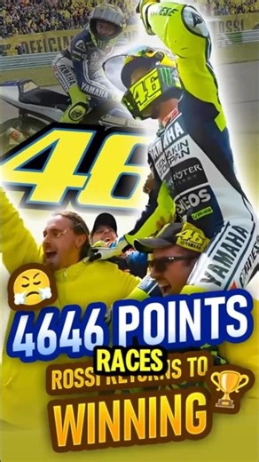 FROM 46 RACES 😳 TO 4646 POINTS 😱 Valentino Rossi ASSEN 2013 🏆🔥 #ValentinoRossi #Rossi46 #MotoGP