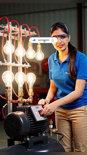 “Why Lights Go Dim When Motor Starts? 😱⚡”