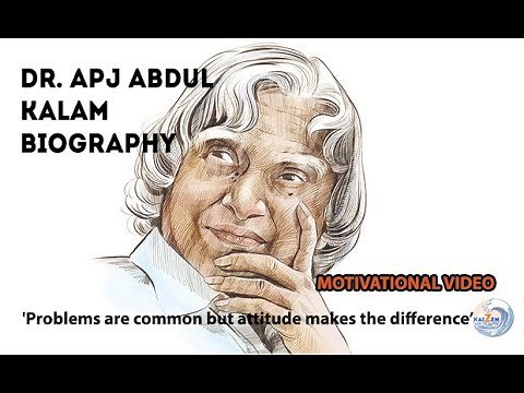 Dr. APJ Abdul Kalam Biography in English | Inspirational and Motivational video | kaiZen wave