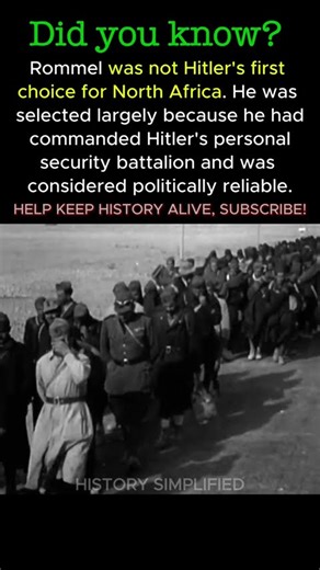 Rommel's Afrika Korps Arrived to Save Italy's Failing War || WW2 #shorts #ww2 #history