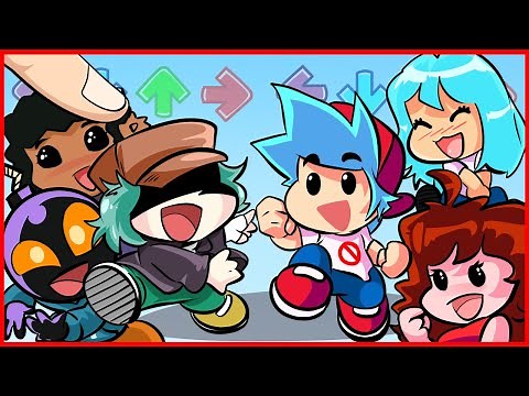 Anime Chibi Fnf vs Finger - Friday Night Funkin' Animation - Compilation #1