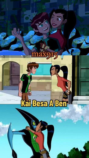 Kai Besa A Ben - Ben 10 Kiss Scene