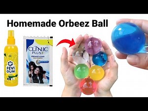 How to make orbeez with Glue and shampoo/DIY colourful waterballs/Easy WaterBalls Making At home#diy