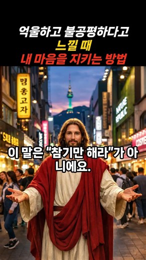 억울하고 불공평하다고 느낄 때｜내 마음을 지키는 방법” (로마서 12:19) #불공평 #분노 #속상할때 #마음다스림 #감정조절 #마음치유 #영적회복