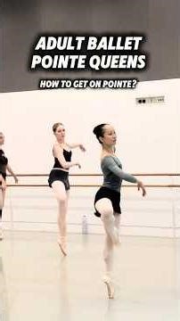 GET ON POINTE AS AN ADULT ✨🩰 #ballet #pointe