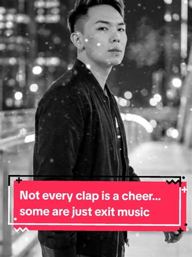 Applause sounds the same, but intentions don’t.