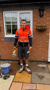 Re grout your patio! #landscaping #patio #indianstone #diy #resin #gardendesign #grout #grouting #landscaper | Macclandscapes