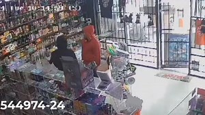 The Houston Police Department’s Robbery Division needs the public's assistance in identifying the suspects responsible for an aggravated robbery. Included below are robbery prevention tips for businesses. On Tuesday, April 16, 2024 at around 10:10 am, two unknown males entered a smoke shop, located at the 1100 block of Broadway, in Houston, Texas. The males first acted like customers and selected various items from within the store. One of the males then walked to the front door while the second
