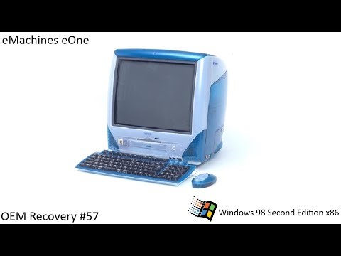 OEM Recovery #57 - eMachines eOne