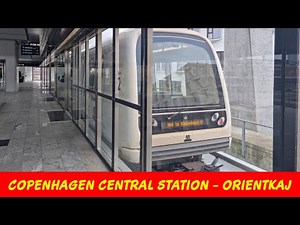 Cab ride Copenhagen Central Station - Orientkaj (Metro Copenhagen)