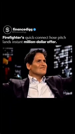 financedigg℠ on Instagram: "The pitch featured firefighter Jeff Stroope demonstrating his Hy-Conn, a patented quick-connect adapter for fire hoses that could save lives by dramatically reducing the time to connect to a hydrant. The "Sharks" initially had concerns about selling to municipalities, but a bidding war began when Stroope revealed a consumer version for garden hoses. Mark Cuban ultimately offered $1.25 million for 100% of the company, plus an employment agreement and royalties, a deal