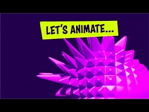 Cinema 4D R25 Tutorial: MoExtrude & Random Effector for a Pulsating Purple Pineapple 🍍