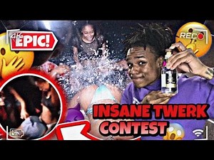 Craziest twerk party ever 🍑💦🤯*insane twerk contest* #newark #twerk