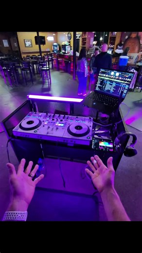 Disco Funk 40th Birthday Setup | DJ Booth & Lighting Tour
