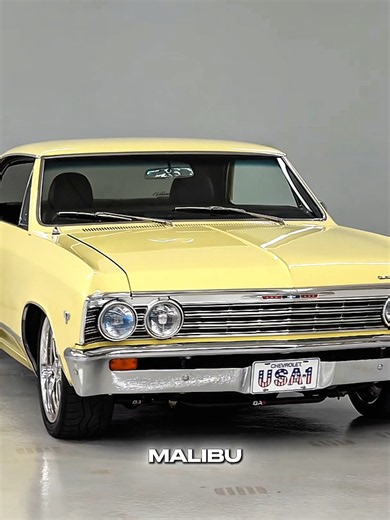1967 Chevrolet Chevelle Malibu It's one of the most iconic mid-sized muscle cars of the 1960s. Renowned for its classic