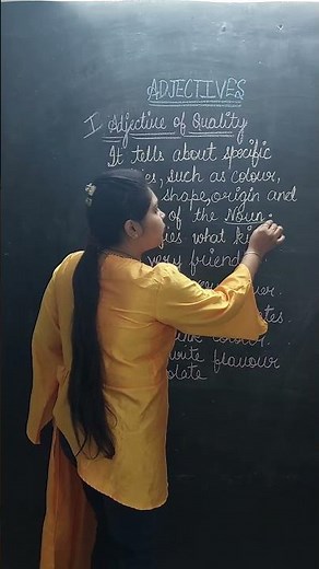 Adjective of quality in english grammar examples #LearnEnglishwithManpreet