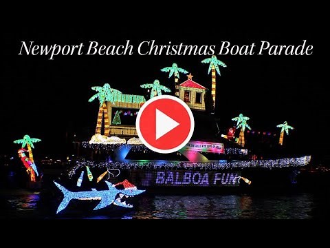 117th Annual Newport Beach 2025 Christmas Boat Parade | Newport Beach, California | Balboa Island
