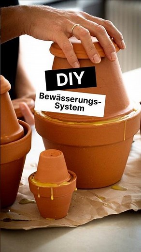 DIY Wasserspeicher für Pflanzen