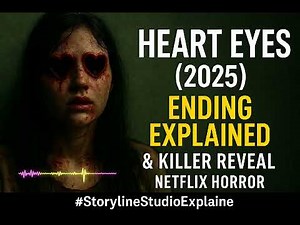 🎬 Heart Eyes (2025) – Ending Explained & Killer Reveal | Netflix Horror | #StorylineStudioExplainer