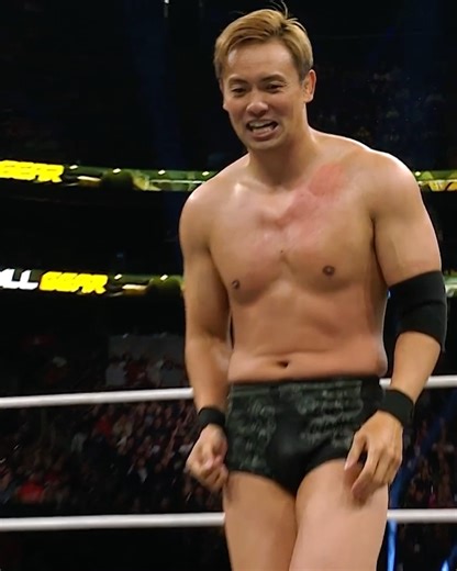 849K views · 7.8K reactions | Okada accidentally(?) takes out Takeshita! #AEWFullGear is LIVE NOW on HBO MAX! | All Elite Wrestling | Facebook