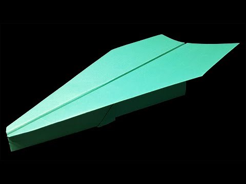 Comment faire un Avion en Papier qui Vole Longtemps et Loin - origami avion Facile a faire