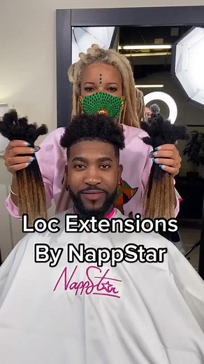 NappStar Loc Extensions for Stunning Dreadlocks