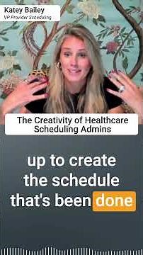 The Creativity of Healthcare Scheduling Admins