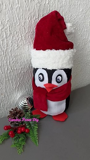 Crea tu Pingüino Navideño con Manualidades DIY