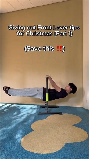 Save this Front Lever Tip! #shorts #calisthenics #frontlever