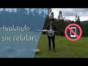 📵 Volar drone dji mini 2 sin celular.
