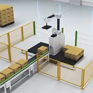 [Hot Item] Efficient Hot Selling Multifunctional Intelligent Collaborative Palletizing Workstation Automatic Palletizing Line