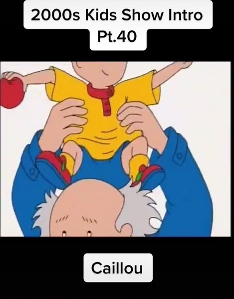 #2000snostalgia #2000skidstvshows #pbskids #pbskids2000 #caillou | caillou theme song