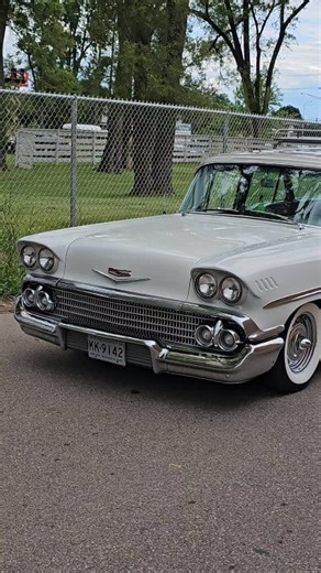 95K views · 3K reactions | 1958 Chevrolet Yeoman Classic Station Wagon Drive By Engine Sound The Barn Car Show Livonia MI 2024 | Casey Faitel | Facebook