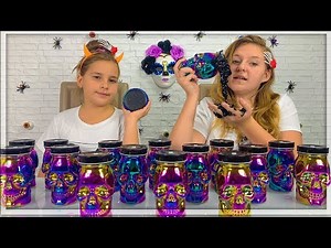 ALEXA PICKS MY HALLOWEEN SLIME INGREDIENTS CHALLENGE !