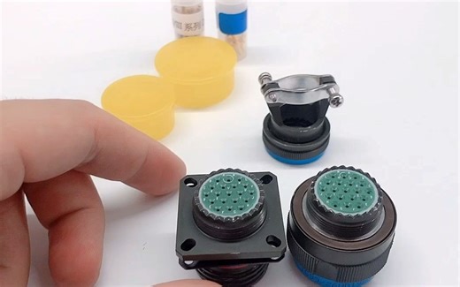 J599/26WD19SN J599/20WD19PN航空插头插座国军标抗震动压接屏蔽耐高温防盐雾铝合金连接器