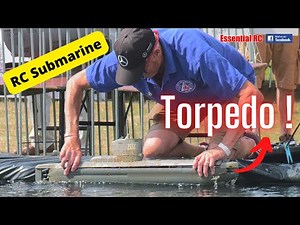 AMAZING RC Submarine Torpedo Firing/Launch Demonstration | Southern Model Show 2022