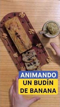 Animando un budín de banana en stop Motion. Un nuevo episodio de #animandorecetas 🍌 Animado en vivo