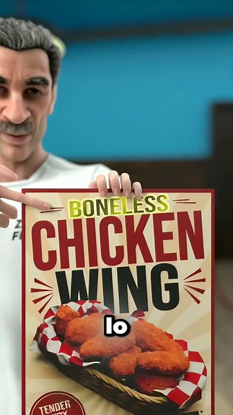 Boneless Wings Can Have Bones