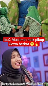 Muslim mother rides Gowo pickup truck thanks to 🤭🔥 #ningumilaila #viral