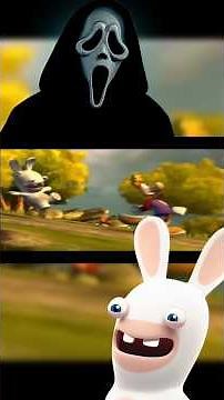 Rabbids are absurd #ghostface #scream #meme #ravingrabbids #rabbids #ubisoft #shorts
