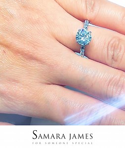 8.1K views · 158 reactions | Stunning 1.25ct Julie Engagement ring | Samara James | Facebook