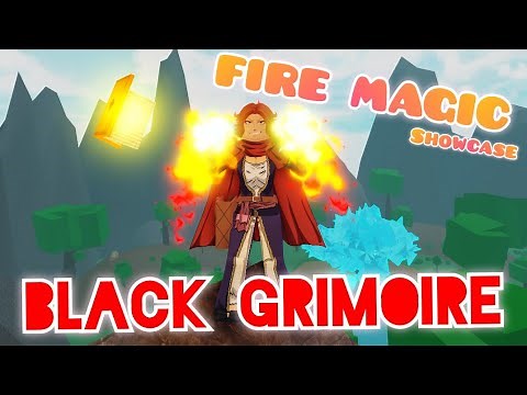 Fire Magic Showcase! | Black Grimoire