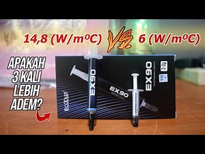 Thermal Paste Murah tapi 14,8 (W/mºC) | Review PCCooler EX90