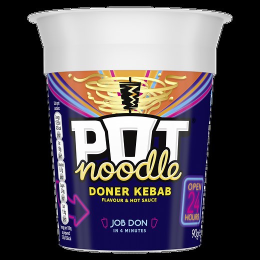 Pot Noodle Doner Kebab