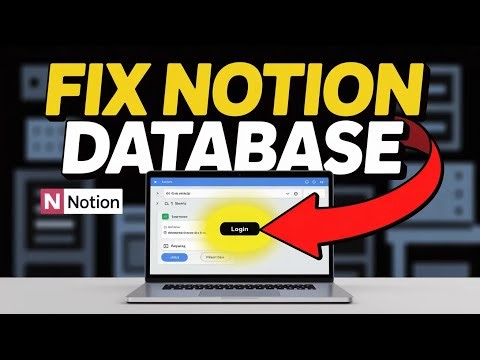 How to Fix Notion Database Login Problems – Sync and Account Errors