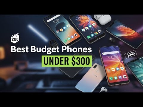 ✅ TOP 5 Best Budget Phones Under $300 in 2026