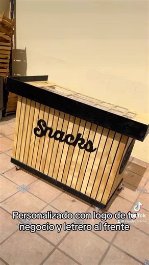 2.3M views · 32K reactions | ¿Quieres emprender? Tu momento es ahora, contamos con diversos modelos y materiales, para todos los presupuestos  Envíos a todo Mexico #emprendedor #negociopropio #snack #carritospersonalizados #carritoseventos #candybar | CandyCars | Facebook